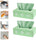 Microfiber Cleaning Wipes – Pack of 20 Reusable Soft Cleaning Cloths for Kitchen, Car, Glass, Electronics & Home