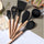 12 PCS Silicone Kitchen Utensil Set – Non-Stick Cooking Spoon Set with Wooden Handles & Utensil Holder