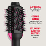 Hair Dryer Hot Air Brush Styler & Volumizer – 4-in-1 One Step Hair Straightener, Curler, Blow Dryer & Styling Comb