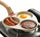 Fdit Nonstick Egg Pan, Breakfast Versatile Skillet Nonstick Divided Grill Pan with Heatproof Handle for Egg Steak Burgers