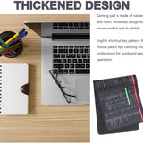 Shortcut Mouse Pad – Keyboard Shortcut Desk Mat for Windows, Office, Study & Gaming
