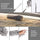 Foldable Cleaning Grey Duster – Extendable Microfiber Dust Cleaner for Ceiling Fan, Furniture, Blinds & Home Cleaning