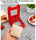 Square Sandwich Cutter – DIY Bread Sandwich Cutter & Sealer for Kids Lunch Box, Toast & Snacks