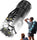 Mini Portable Outdoor LED Flashlight – High Lumens Three-Eyed USB Rechargeable Torch for Camping, Hiking & Emergency