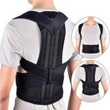 Back Posture Corrector Belt with Metal Support Rods – Adjustable Back & Shoulder Support Brace for Men & Women