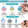 Baby Nail Trimmer – Cell Operated Electric Nail File & Safe Nail Grooming Kit for Newborns & Babies