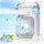 Humidifier Mist Fan – 10 Inch Jumbo Plug & Play Portable Cooling Fan with Mist Spray