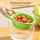 Plastic Drain Basket – Multipurpose Kitchen Sink Strainer & Fruit Vegetable Washing Basket