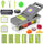 14-in-1 Vegetable Cutter – Multifunction Vegetable Chopper, Mandoline Slicer & Grater with Storage Container