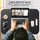 Folding Lap Desk, 23.6 Inch Wood Laptop Bed Desk with Cup Holder, Portable Bed Table for Working Writing Reading & Eating for Bed, Sofa, Couch, Floor - Black
