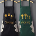 Unisex Sleeveless Waterproof Apron – Oilproof Easy Wipe Kitchen Apron for Cooking, Cleaning & Household Tasks