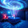 2-in-1 Ocean Wave Projector Light & Northern Aurora Lamp | 16 Colors RGB Night Light Projector  | Bedroom Mood Lamp
