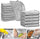 Pack of 10 Kitchen Steel Mesh Wire Cleaning Cloths – Multipurpose Dishwashing Scrubber for Pots, Pans & Kitchen Utensils
