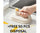 Kitchen Cleaning Magic Brush with Replaceable Disposable Cleaning Cloth – Multipurpose Scrubbing Brush for Dishes, Sink & Kitchen Surfaces