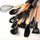 12 PCS Silicone Kitchen Utensil Set – Non-Stick Cooking Spoon Set with Wooden Handles & Utensil Holder