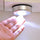Mini Wireless 3 LED Push Touch Wall Light – Battery Powered Stick-On Tap Light for Cabinet, Closet, Staircase & Kitchen