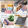 Microfiber Cleaning Wipes – Pack of 20 Reusable Soft Cleaning Cloths for Kitchen, Car, Glass, Electronics & Home