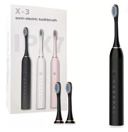 Ultrasonic Sonic Electric Toothbrush – USB Rechargeable Waterproof Electric Toothbrush for Deep Oral Care & Teeth Cleaning