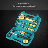 8 PCS Professional Tool Set with Storage Box – Multi-Purpose Household Repair Hand Tool Kit