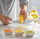 4-in-1 Multi Grater with Storage Case & Plastic Cover – Stainless Steel Vegetable, Cheese & Fruit Grater