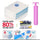 Vacuum Storage Bags Set – 5 Compression Bags with Manual Suction Pump for Clothes, Blankets & Bedding Space Saver