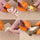 Orange Silicone Thumb Cutter – Finger Knife for Vegetable Harvesting, Fruit Picking & Gardening