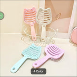 Fluffy Detangling Hair Brush – Anti-Tangle Scalp Massage Hair Brush for Wet & Dry Hair