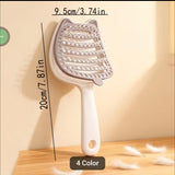 Fluffy Detangling Hair Brush – Anti-Tangle Scalp Massage Hair Brush for Wet & Dry Hair