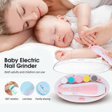 Baby Nail Trimmer – Cell Operated Electric Nail File & Safe Nail Grooming Kit for Newborns & Babies