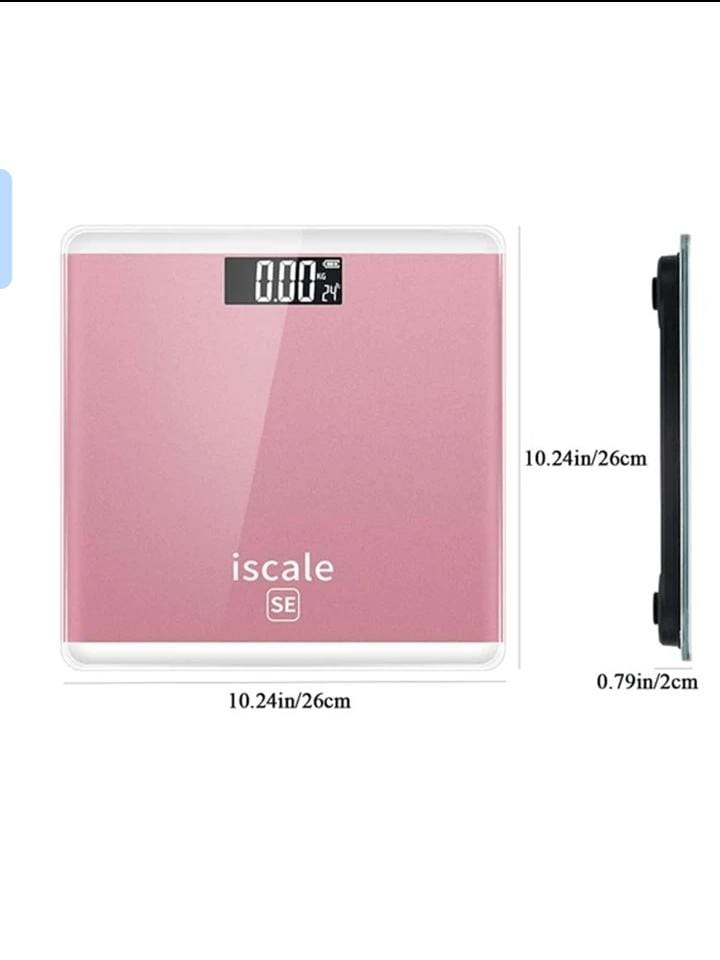 iScale Smart Body Fat BMI Composition Analyzer Weight Scale – Digital Bluetooth Body Composition Scale (180kg Capacity)