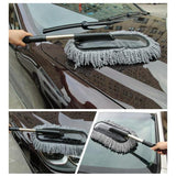 Telescopic Microfiber Car Duster with Long Handle – Extendable Dust Cleaning Brush for Cars, SUVs & Home