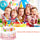 Kids Rechargeable Bubble Cake Machine with Light & Sound – Automatic Bubble Maker Toy for Boys & Girls