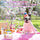 Kids Rechargeable Bubble Cake Machine with Light & Sound – Automatic Bubble Maker Toy for Boys & Girls