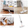Water Spray Mop – Refillable Spray Floor Mop with Microfiber Pad for Wet & Dry Cleaning