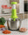 2.0L Premium Meat & Vegetable Push Chopper – 4 Stainless Steel Blades with Stainless Steel Bowl