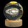 Crystal Ball LED Lamp – 3D Crystal Night Light with Wooden Base USB Rechargeable Home Decor Lamp