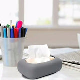Silicone Tissue Box Cover with Suction Cup – Wall Mounted Tissue Holder for Bathroom, Kitchen & Car