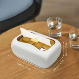 Silicone Tissue Box Cover with Suction Cup – Wall Mounted Tissue Holder for Bathroom, Kitchen & Car