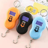 Electronic Digital Hanging Scale 50KG – Portable Stainless Steel Hook Luggage Scale with LCD Display