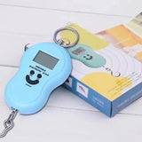 Electronic Digital Hanging Scale 50KG – Portable Stainless Steel Hook Luggage Scale with LCD Display