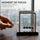Sealive Newton's Cradle – Large Heavy Duty Steel Balls with Black Base | STEM Educational Desk Toy & Stress Relief Decor