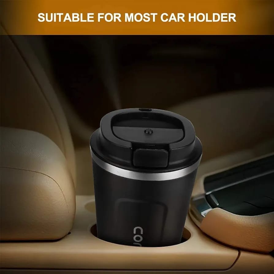 Black Coffee Traveler Mug – Reusable Travel Cup