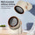 Portable USB Table Fan – High-Speed Turbine Desktop Fan with Digital Display