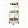 3-Layer Round Trolley Storage Cart with Wheels – Mobile Organizer Rack