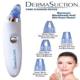 Blackhead Removal Machine | Derma Suction 3 In 1 Black Head Remover Machine | Acne Pimple Pore Cleaner Vacuum Suction Tool
