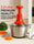 2.0L Premium Meat & Vegetable Push Chopper – 4 Stainless Steel Blades with Stainless Steel Bowl
