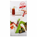 Brava Spring Vegetable Slicer Chopper | Manual Mandoline Cutter / Grinder | Multi-Function Fruit  &  Vegetable Slicer